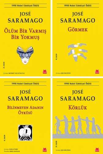 Jose Saramago 4'lü Kitap Roman Seti - Halkkitabevi
