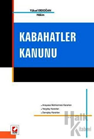 Kabahatler Kanunu - Halkkitabevi