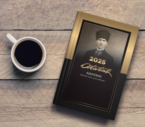 2025 Atatürk Ajanda Kalpaklı - Gemici Takvim Sakarya - Masa takvimi -