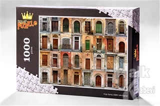 Kapılar (1000 Parça) - Ahşap Puzzle Obje Serisi - (OB01-M) - Halkkitab