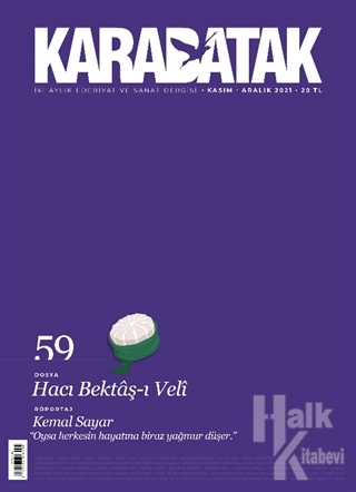 Karabatak Dergisi Sayı: 59 Kasım - Aralık 2021 - Halkkitabevi