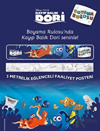 Kayıp Balık Dori Boyama Rulosu