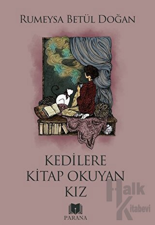 Kedilere Kitap Okuyan Kız