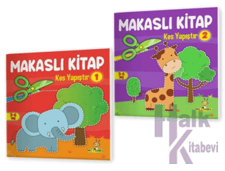 Kes Yapıştır - Makaslı Kitap Seti (Makas Hediyeli) - Halkkitabevi