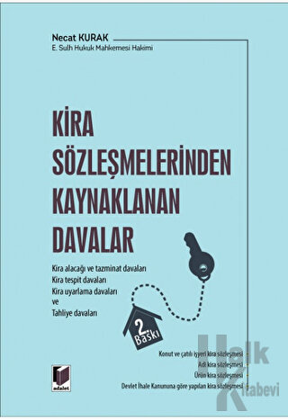 Kira Sözleşmelerinden Kaynaklanan Davalar (Ciltli) - Halkkitabevi