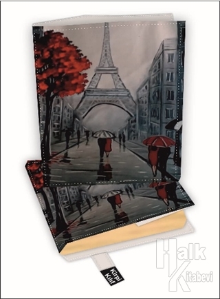 Kırmızı Paris Kitap Kılıfı Kod - M-3121021