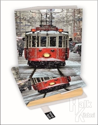 Kırmızı Tramvay Kitap Kılıfı Kod - L-3322064 - Halkkitabevi