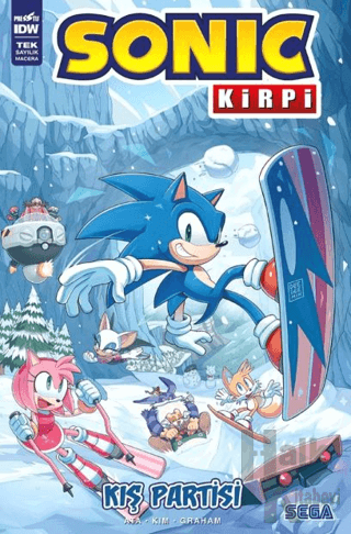 Kirpi Sonic: Kış Partisi - Halkkitabevi