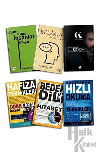 Kişisel Gelişim Seti (6 Kitap Takım)