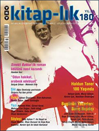 Kitap-lık Sayı: 180 Aylık Edebiyat Dergisi