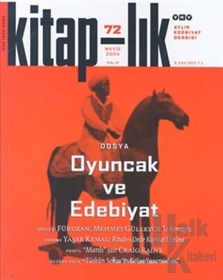 Kitap-lık Sayı: 72 Aylık Edebiyat Dergisi - Halkkitabevi