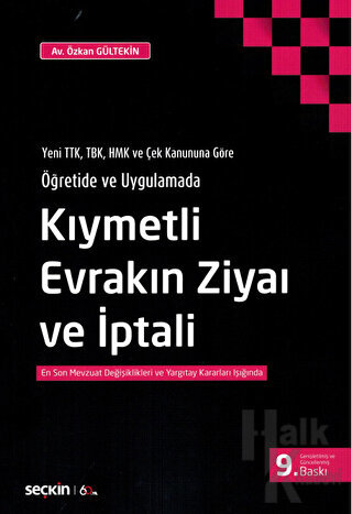 Kıymetli Evrakın Ziyaı ve İptali - Halkkitabevi