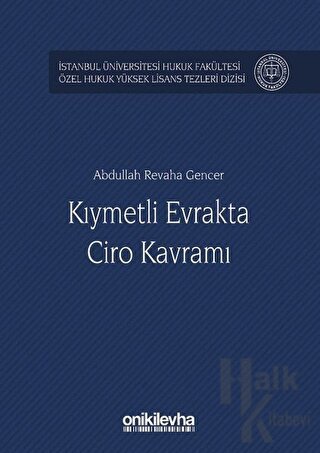 Kıymetli Evrakta Ciro Kavramı