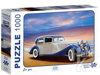 Klasik Araba - 1000 Parça Puzzle - Halkkitabevi