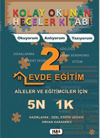 Kolay Okunan Heceler Kitabı 2