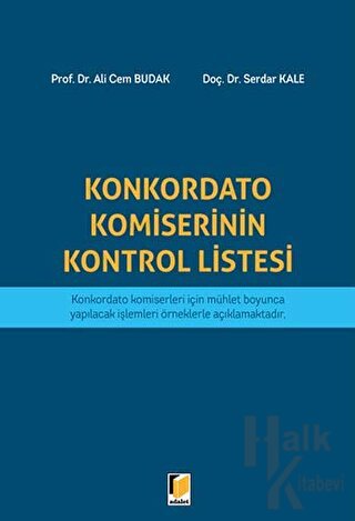 Konkordato Komiserinin Kontrol Listesi - Halkkitabevi