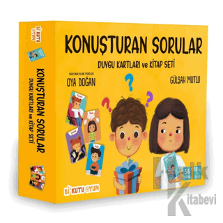 Konuşturan Sorular - Duygu Kartları ve Kitap Seti - Halkkitabevi