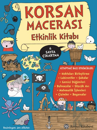 Korsan Macerası Etkinlik Kitabı - Halkkitabevi