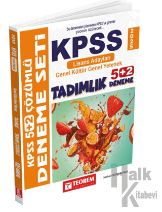 Kpss 5 + 2 Deneme Sınavı Genel Kültür Genel Yetenek Tamamı Çözümlü - H