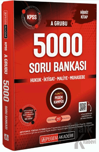 KPSS A Grubu 5000 Soru Bankası - Halkkitabevi