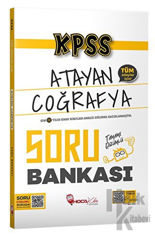 KPSS Coğrafya Atayan Soru Bankası Çözümlü - Halkkitabevi