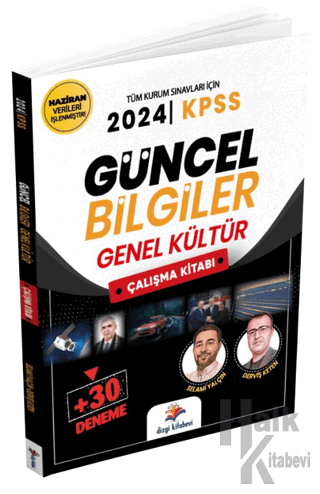 KPSS Güncel Bilgiler Genel Kültür Çalışma Kitabı 30 Deneme İlaveli - H