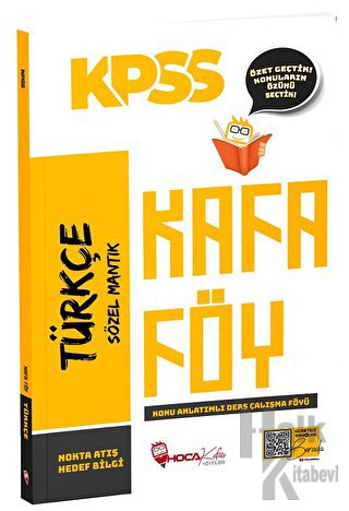 KPSS Türkçe Konu Anlatımlı Kafa Föy