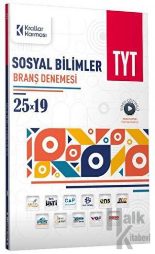 YKS TYT Sosyal Bilimler 25x19 Branş Denemesi