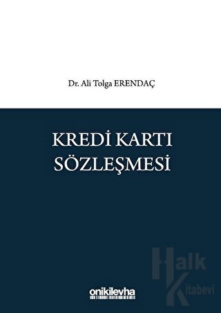 Kredi Kartı Sözleşmesi (Ciltli)