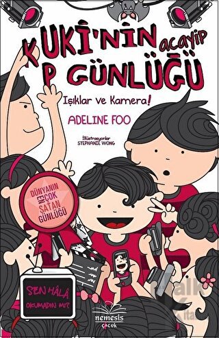 Kuki'nin Acayip Günlüğü 4 - Işıklar ve Kamera (Ciltli)