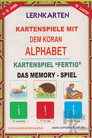 Kur’an Harfleri Tamam Oyunu (Almanca) (Kod: 202) - Halkkitabevi