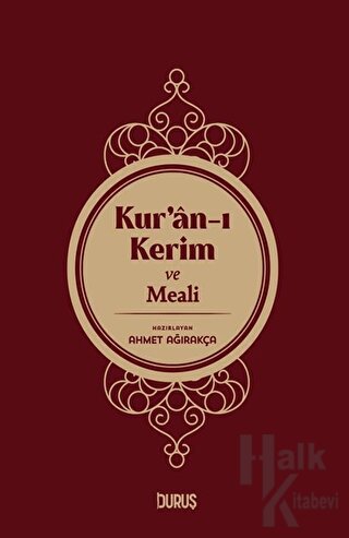 Kur'an-ı Kerim ve Meali (Orta Boy) (Ciltli)