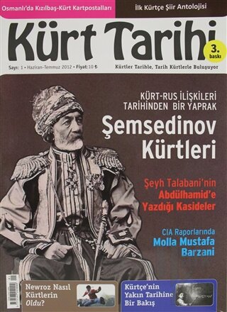 Kürt Tarihi Dergisi Sayı: 1 Haziran - Temmuz 2012 - Halkkitabevi