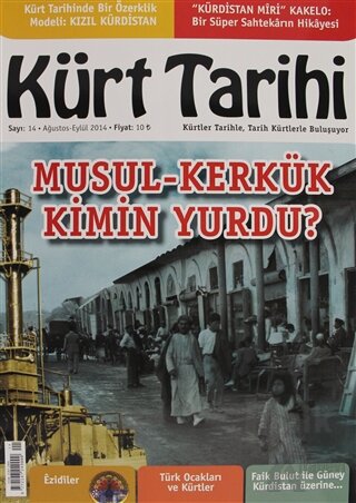 Kürt Tarihi Dergisi Sayı: 14 Ağustos - Eylül 2014 - Halkkitabevi