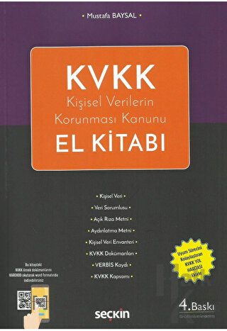 KVKK - Kişisel Verilerin Korunması Kanunu El Kitabı - Halkkitabevi
