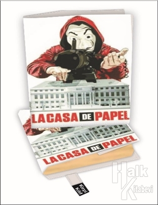 La Casa De Papel Kitap Kılıfı Kod - M-3121006 - Halkkitabevi