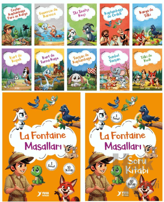 La Fontaine Masalları (10 Kitap)