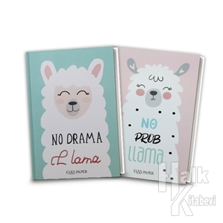 Lama Düz Twins Defter (2 Defter Takım)