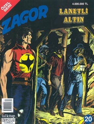 Lanetli Altın - Zagor Özel Seri Sayı 20 - Halkkitabevi