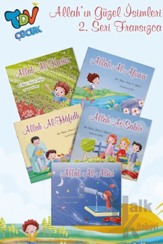 Les Beaux Noms d'Allah (Allah’ın Güzel İsimleri 2. Set 5 Kitap) - Halk