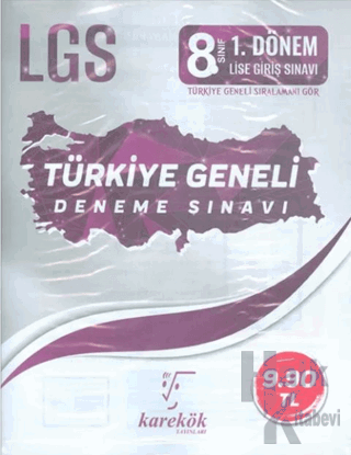LGS 8. Sınıf 1. Dönem Türkiye Geneli Deneme Sınavı