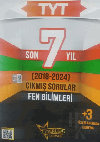 Liderler Karması TYT Son 7 Yıl Fen Bilimleri Çıkmış Sorular +3 Ösym Tadında Deneme