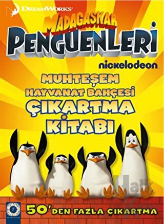 Madagaskar Penguenleri - Muhteşem Hayvanat Bahçesi Çıkartma Kitabı