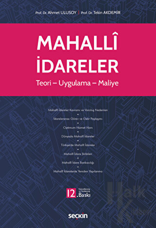 Mahalli İdareler - Halkkitabevi