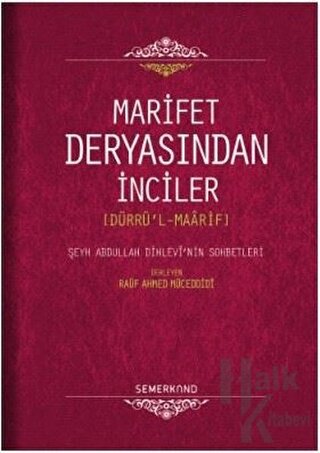 Marifet Deryasından İnciler (Ciltli)