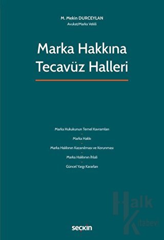 Marka Hakkına Tecavüz Halleri - Halkkitabevi