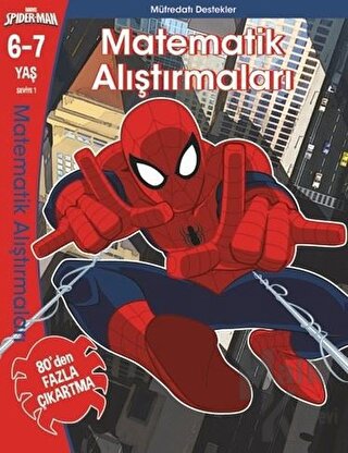 Marvel Spider-Man Matematik Alıştırmaları - Halkkitabevi