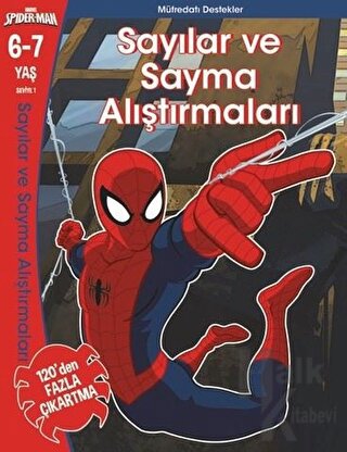 Marvel Spider-Man Sayılar ve Sayma Alıştırmaları - Halkkitabevi