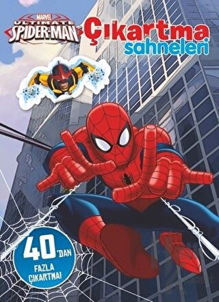 Marvel Ultimate Spider-Man Çıkartma Sahneleri - Halkkitabevi