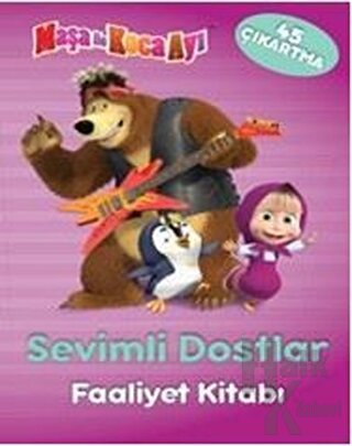 Maşa ile Koca Ayı Sevimli Dostlar Faaliyet Kitabı